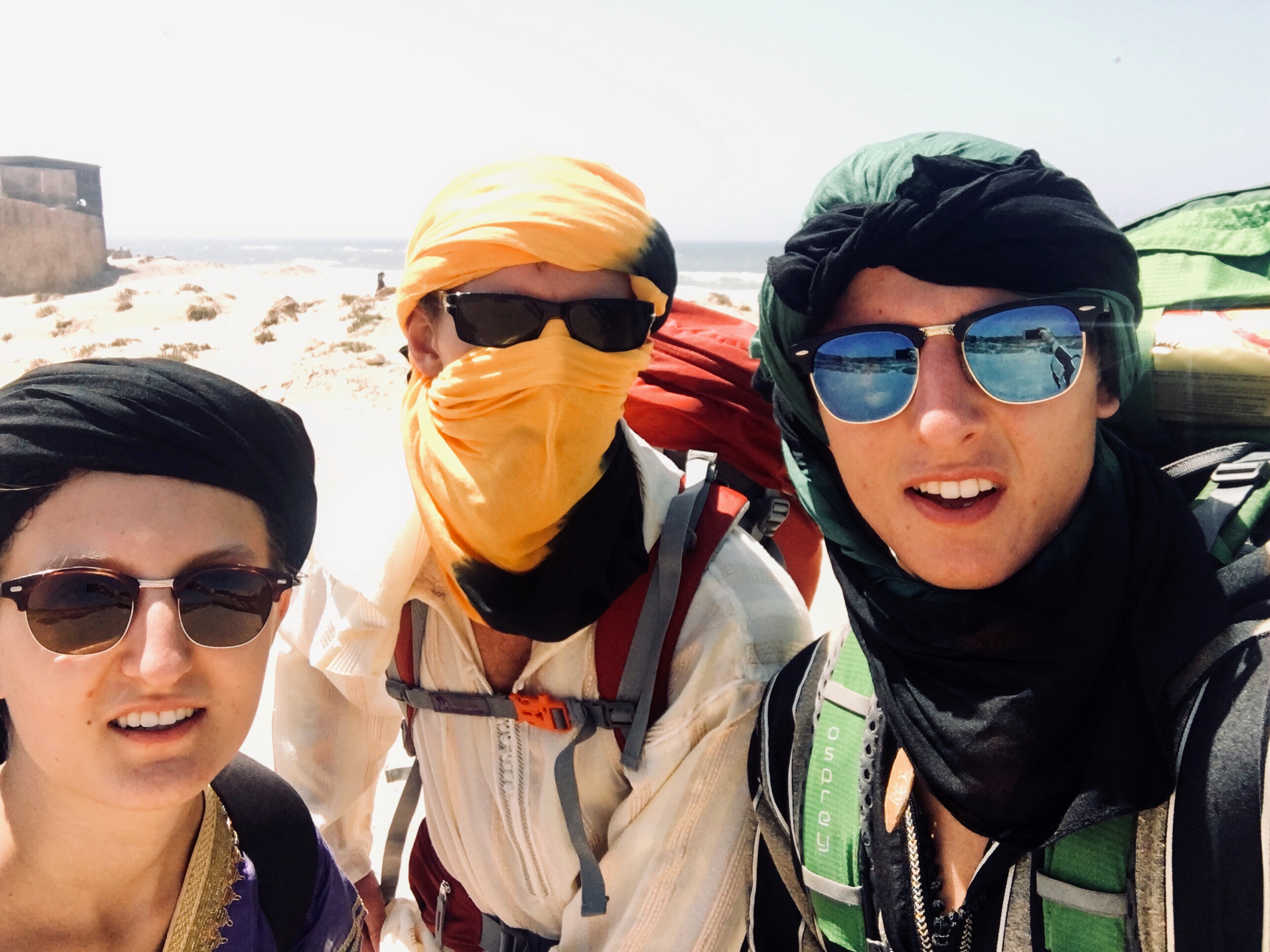 Sahara Crossing on Foot